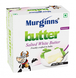 Murginns Butter Salted White Butter  Box  150 grams